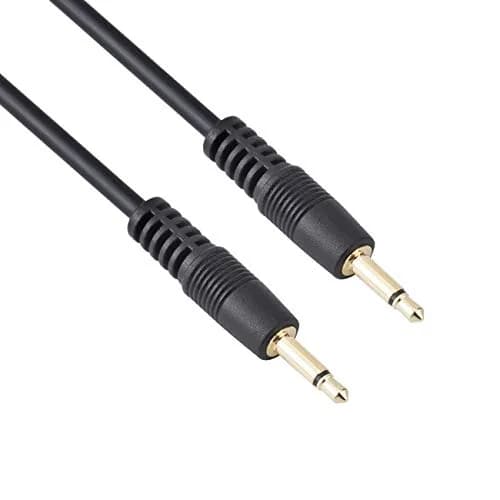 TENINYU 3.5mm Mono Cable 1.83m (6FT) | 12V Trigger IR Infrared Sensor Receiver Extension Extender Male to Male TS Audio Plug thumbnail 2