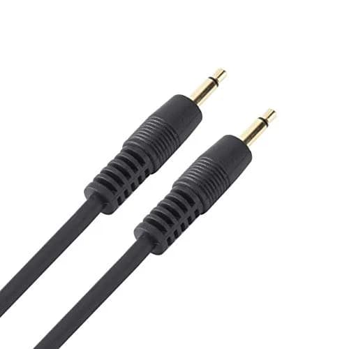 TENINYU 3.5mm Mono Cable 1.83m (6FT) | 12V Trigger IR Infrared Sensor Receiver Extension Extender Male to Male TS Audio Plug thumbnail 3