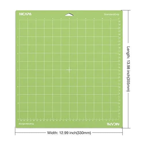 NICAPA Standard Grip Cutting Mat 12x12 inch (3 Pack) | Self-Healing Quilting Replacement Mats for Cricut thumbnail 4