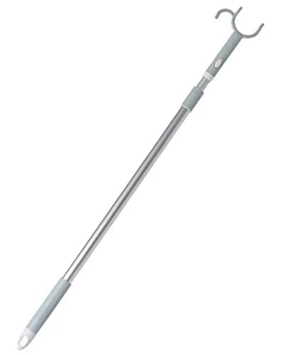 asunflower Extendable Clothes Hook Pole 116 cm (45.67") | Reach High Items with Utility Hook thumbnail 2