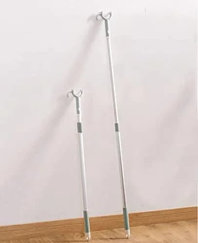 asunflower Extendable Clothes Hook Pole 116 cm (45.67") | Reach High Items with Utility Hook - main product image