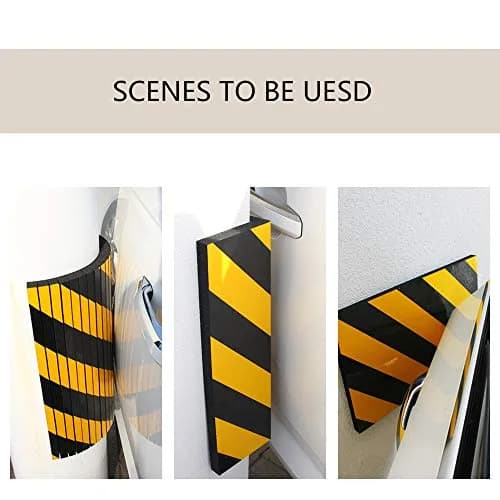 GUEQUITLEX Garage Wall Protector Foam Wall Bumper Column Guard for Parking Lot 4 Pack | Protects Car Doors & Walls thumbnail 6