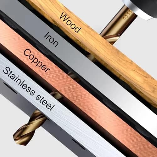 Sipery 10Pcs Cobalt Drill Bits 5mm | M35 High Speed Steel for Metal & Stainless Steel, Jobber Length, 0.197" thumbnail 5