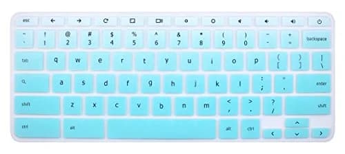 YYubao Silicone Keyboard Skin Cover for Lenovo Chromebook 11.6" & 14" Models | Ombre Mint thumbnail 1