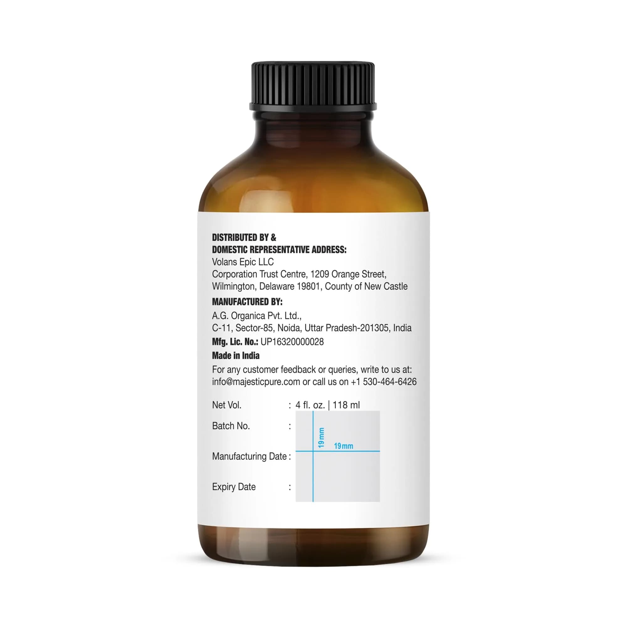 Majestic Pure Frankincense Essential Oil 120ml (4 Fl Oz) | Pure & Natural Aromatherapy Oil - view 7