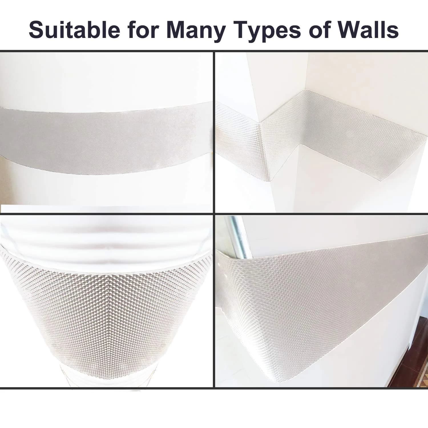 AMPULLA Garage Wall Protector 2 Pieces - 20cm (7.9") x 203cm (79") x 4mm (1/6") | Protects Car Doors & Garage Walls - view 6