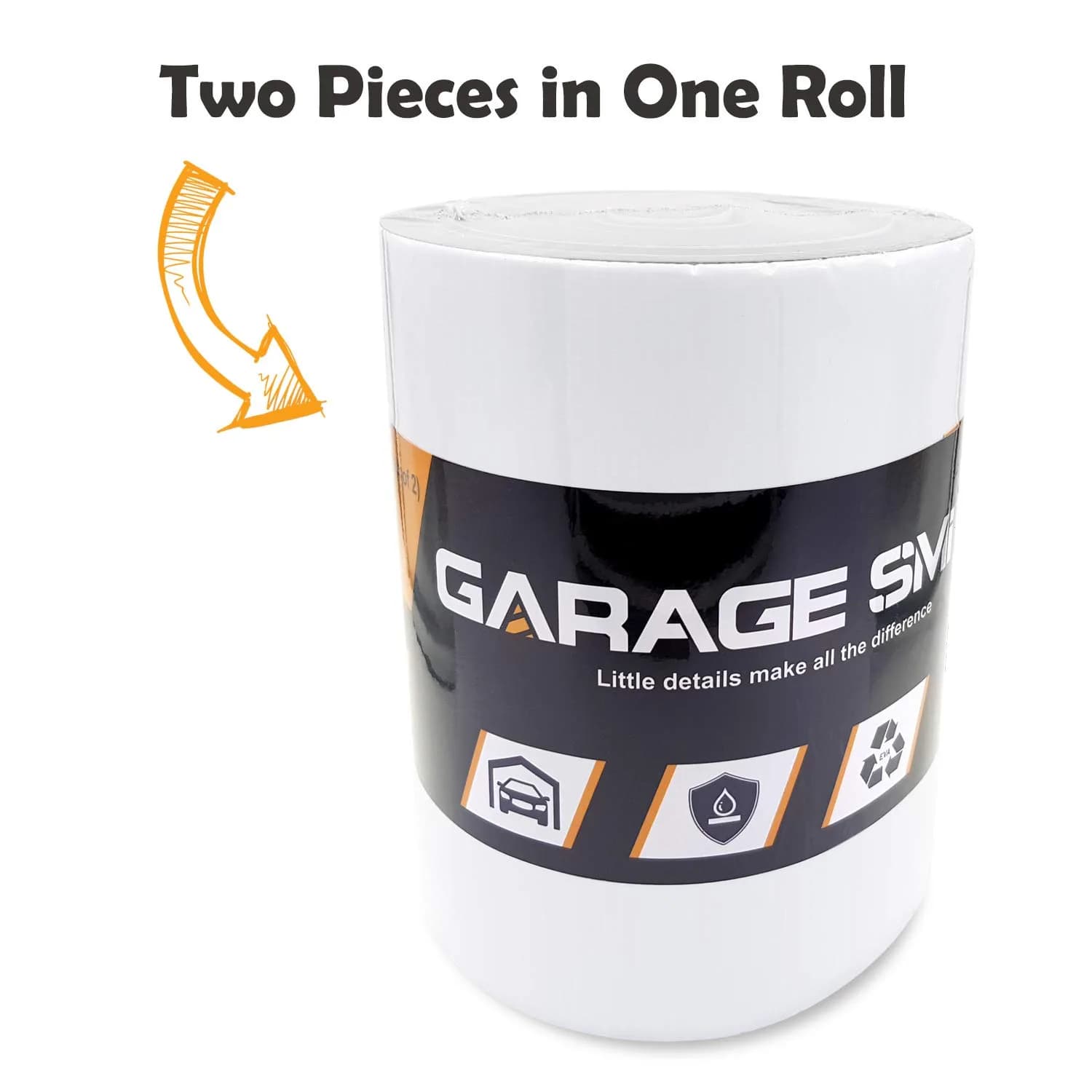 AMPULLA Garage Wall Protector 2 Pieces - 20cm (7.9") x 203cm (79") x 4mm (1/6") | Protects Car Doors & Garage Walls - view 7