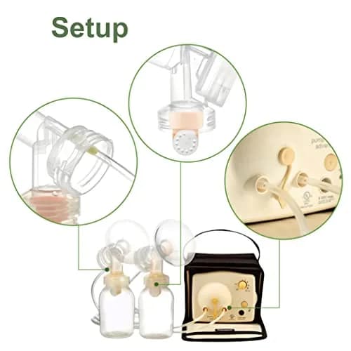 Maymom Breast Pump Kit Compatible with Medela Pump in Style Advanced | 14 Pack, BPA & DEHP Free, 24mm Flange thumbnail 5