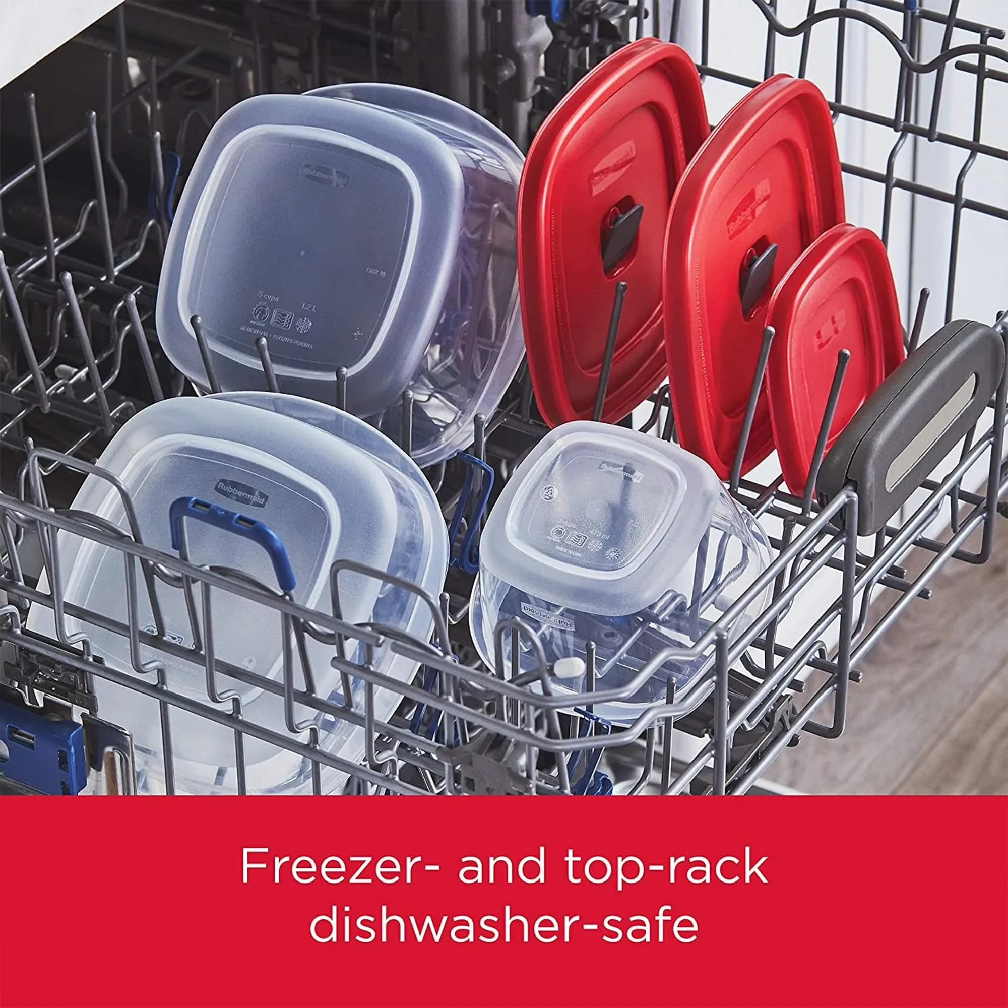 Rubbermaid 42-Piece Food Storage Containers with Lids | Vented Lids, BPA-Free, Microwave Safe, Stackable - view 2