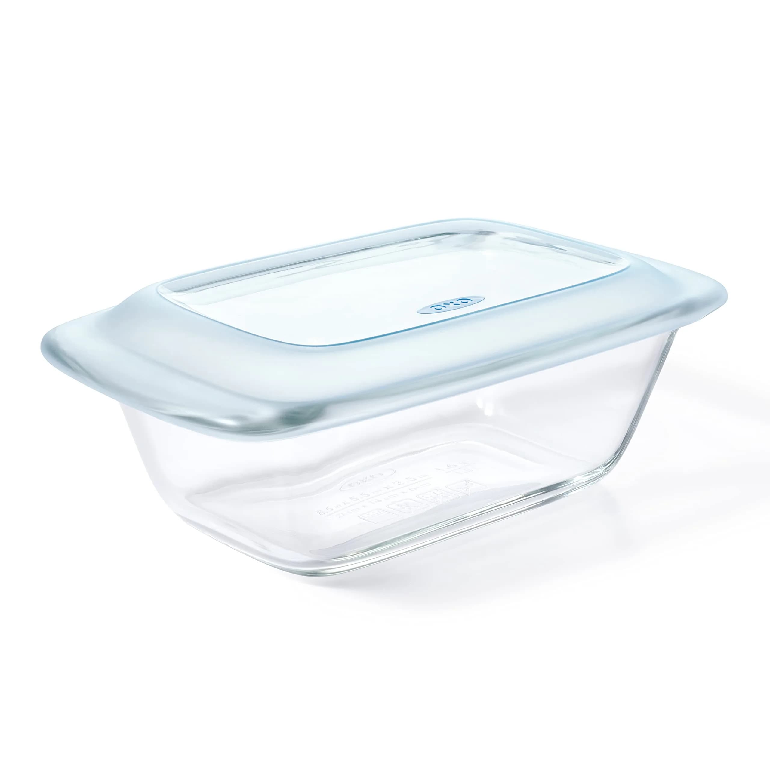 OXO Good Grips Glass Loaf Pan 1.6 Qt | Tempered Borosilicate, Oven & Microwave Safe - main product image