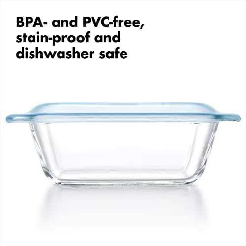 OXO Good Grips Glass Loaf Pan 1.6 Qt | Tempered Borosilicate, Oven & Microwave Safe thumbnail 5