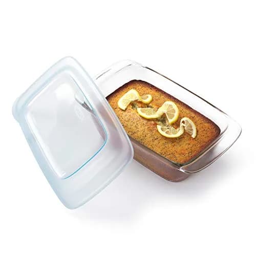 OXO Good Grips Glass Loaf Pan 1.6 Qt | Tempered Borosilicate, Oven & Microwave Safe thumbnail 8