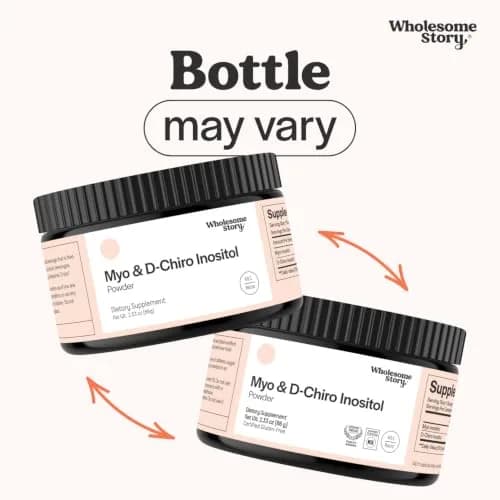 Wholesome Story Myo-Inositol & D-Chiro Inositol Powder 2.33 oz (66g) | Supports Hormonal Balance & Ovarian Function thumbnail 2