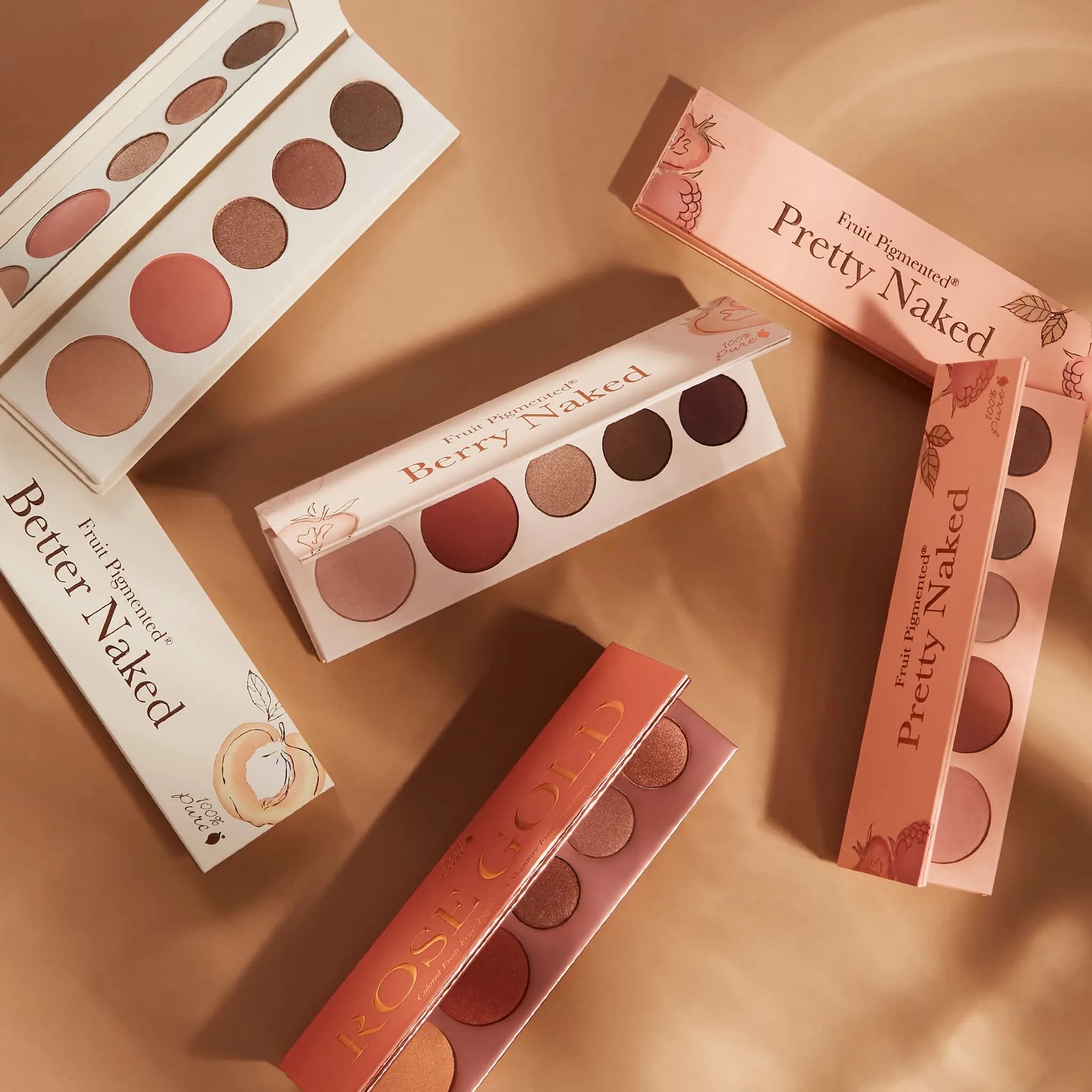 100% PURE Berry Naked Makeup Palette All in One Compact 3, Berry Naked | Fruit Pigmented Natural Makeup - view 3