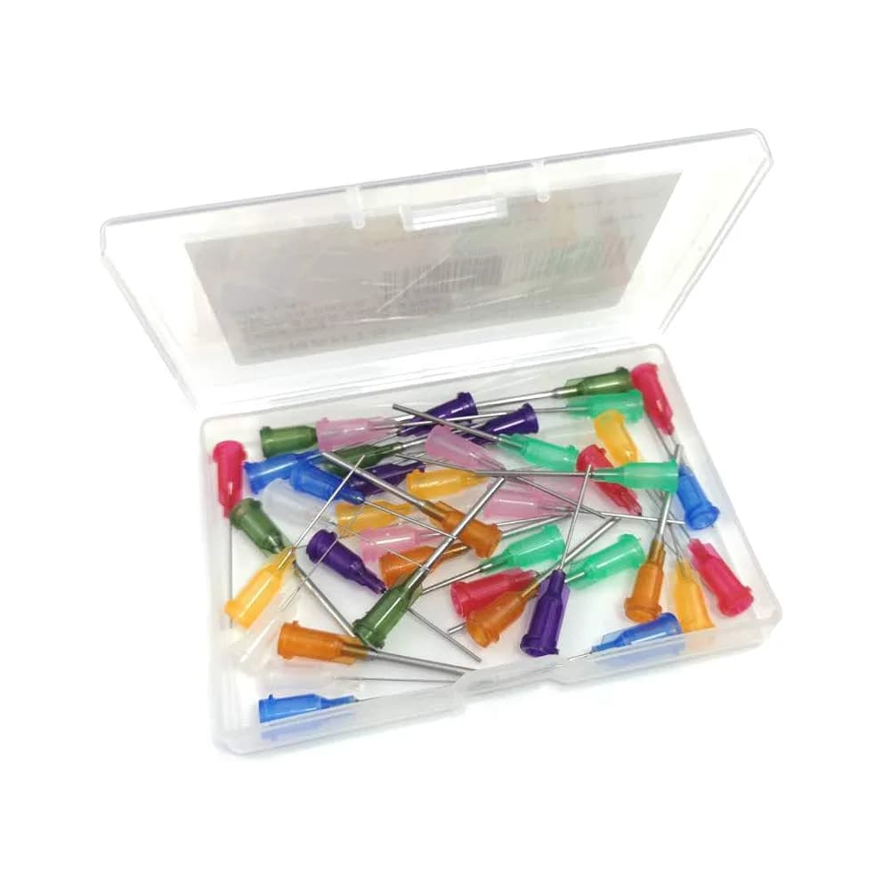SANANTS 45 PCS Mixed Blunt Tip Dispensing Syringe Needles 14-27 Gauge | Luer Lock Lab Applicators - view 6