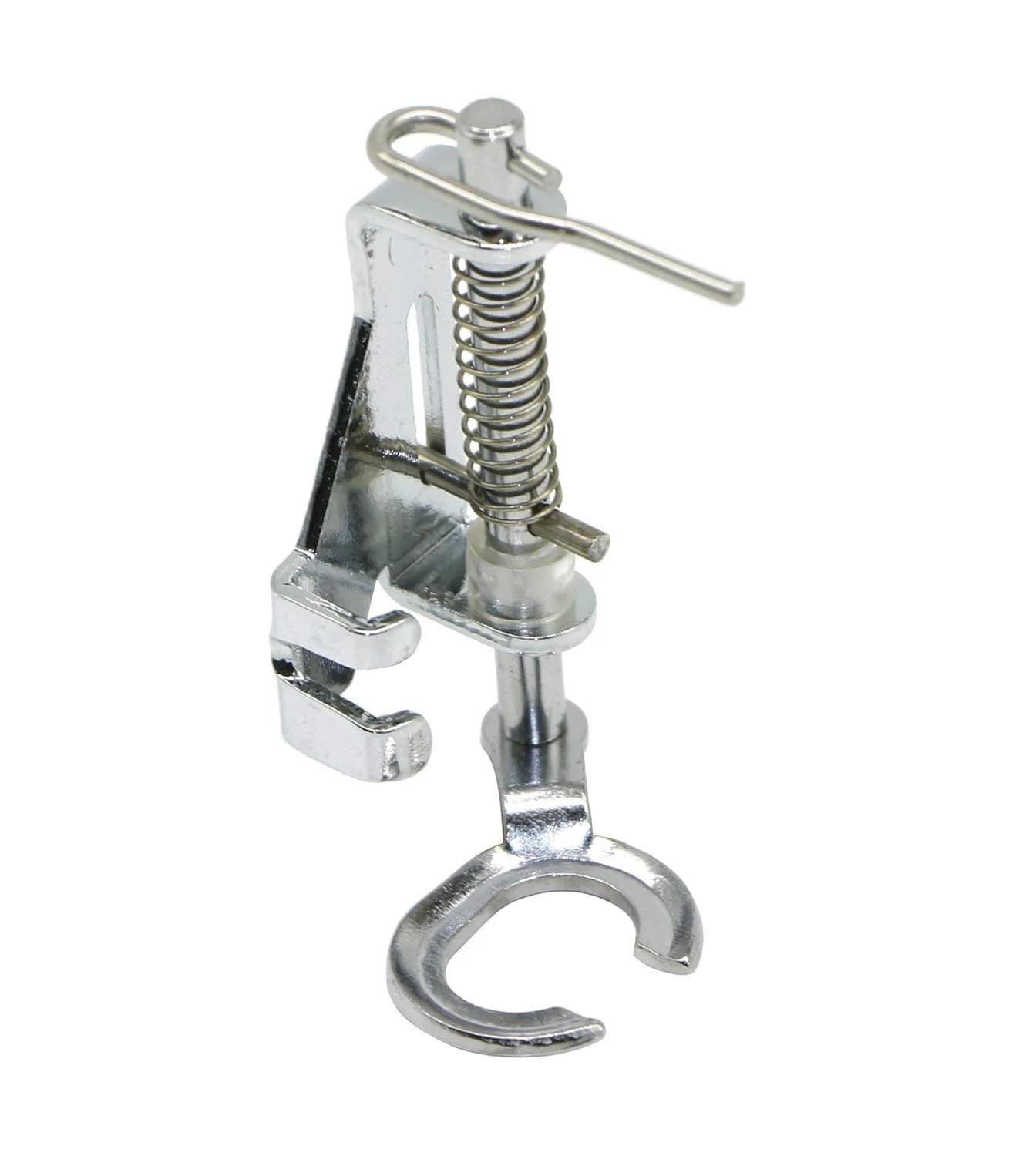 Stormshopping Metal Open Toe Presser Foot for Brother Singer JANOME | Quilting & Embroidery Accessory — Silver