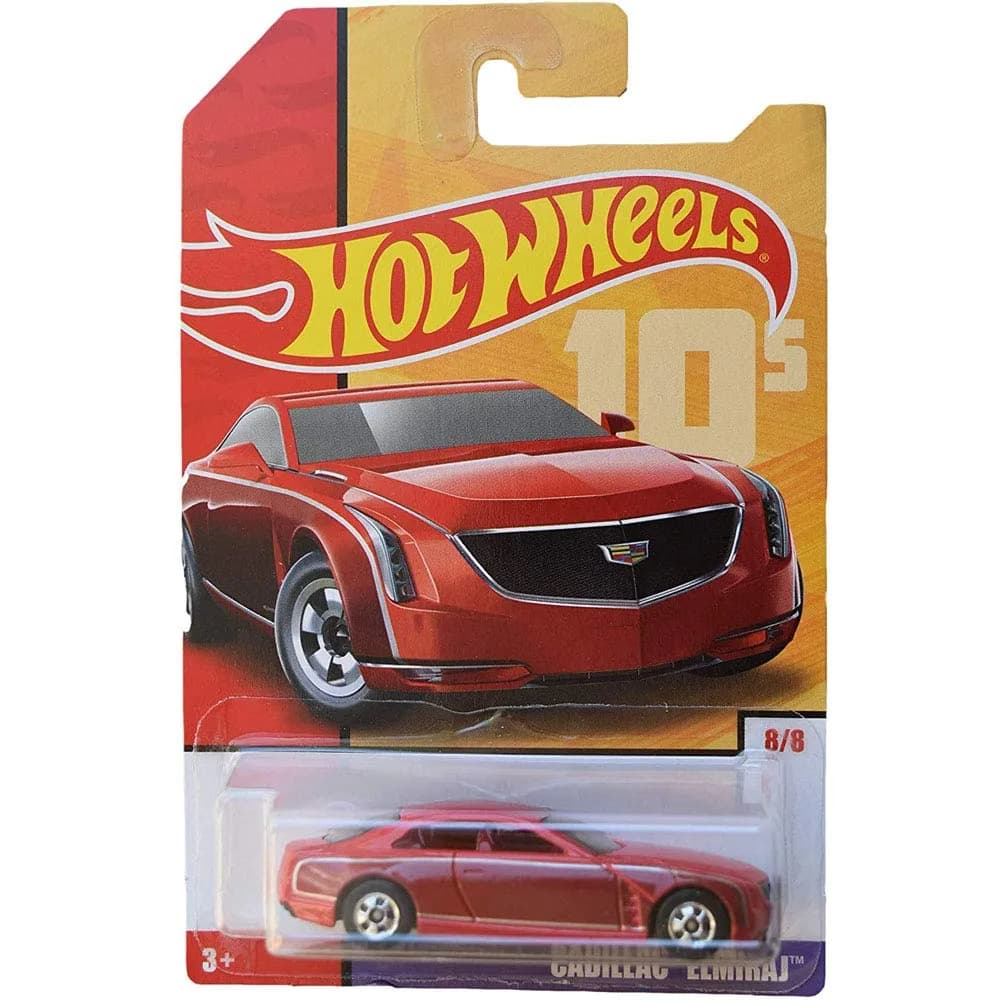 Hot Wheels 1:64 Scale die cast Cadillac Elmiraj | Heritage Collectible for Kids 3+ — Red