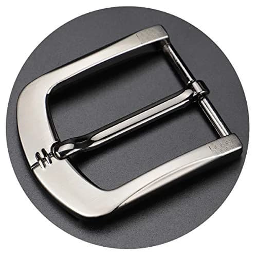 McFanBe Grey16 Single Prong Square Belt Buckle 38 mm (1.5 inches) | Durable Alloy Replacement Buckle thumbnail 6