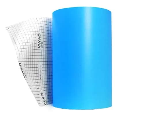 VViViD Blue Stencil Vinyl Masking Film 12" x 6ft | Low-Tack Adhesive for Precise Stenciling thumbnail 2