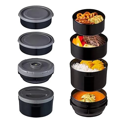 Zojirushi Mr. Bento Stainless Lunch Jar 41 fl oz | Vacuum Insulated Food Storage thumbnail 4