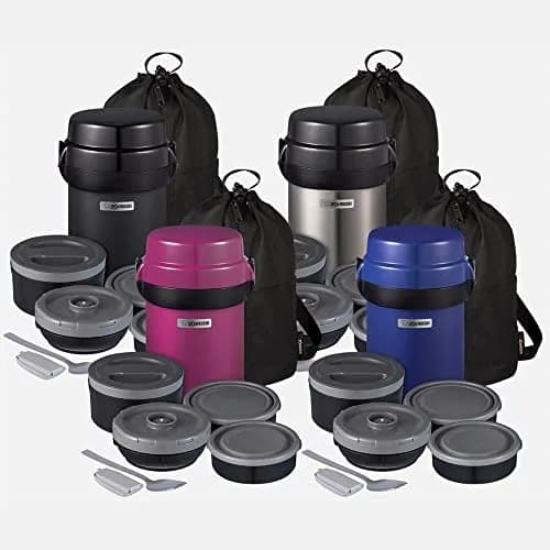 Zojirushi Mr. Bento Stainless Lunch Jar 41 fl oz | Vacuum Insulated Food Storage thumbnail 7