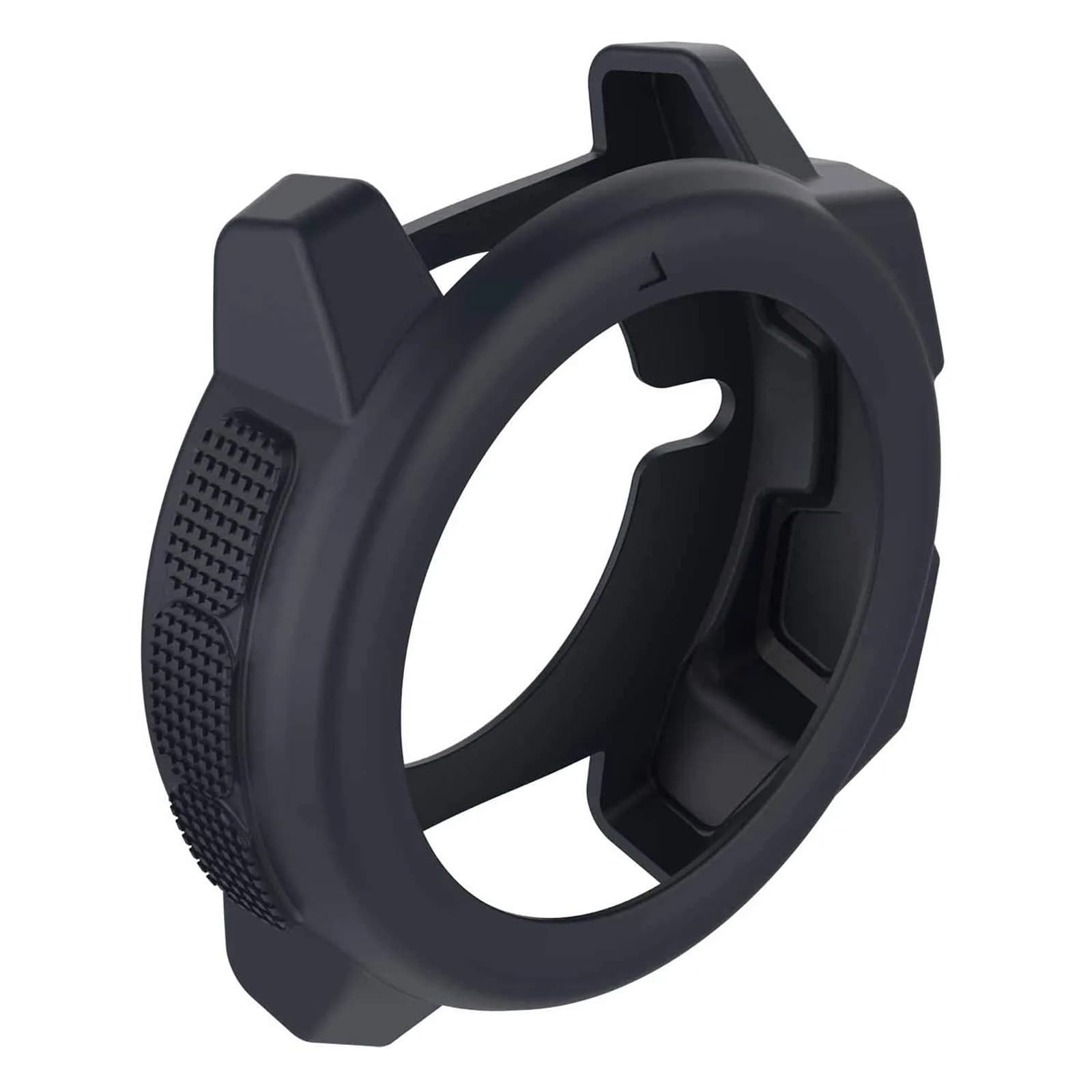 LICHIFIT Soft Silicone Protector Case for Garmin Instinct Smart Watch | Navy Blue - main product image