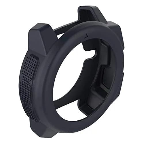 LICHIFIT Soft Silicone Protector Case for Garmin Instinct Smart Watch | Navy Blue thumbnail 1