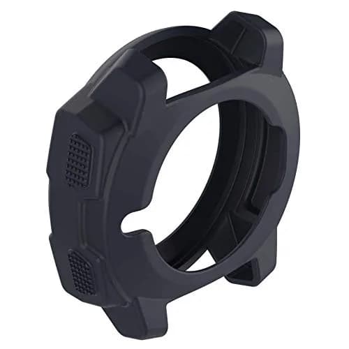 LICHIFIT Soft Silicone Protector Case for Garmin Instinct Smart Watch | Navy Blue thumbnail 4