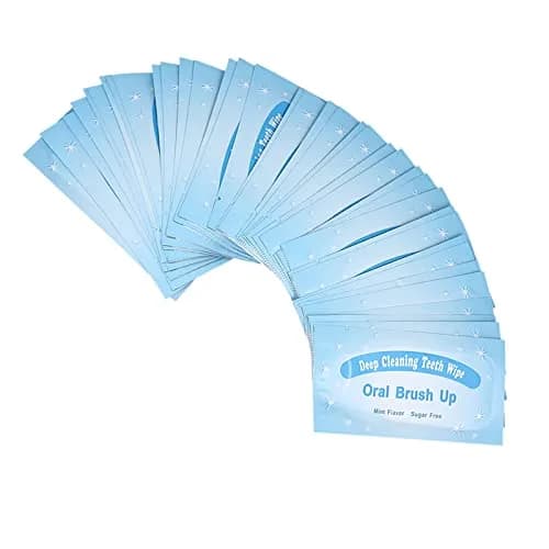 songfir Mint-Flavored Oral Finger Wipes 50 Pcs | Teeth Whitening Tool thumbnail 1