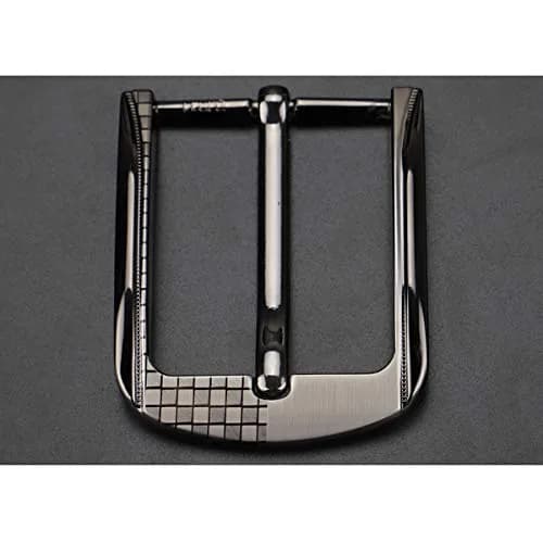 McFanBe Single Prong Square Belt Buckle | 38-40 mm (1.5 in) Grey Alloy Replacement Buckle thumbnail 7