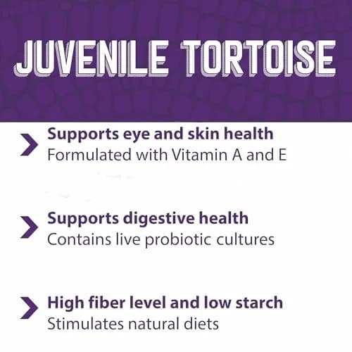 Mazuri Juvenile Tortoise Food 227 g (8 oz) | High Fiber, Low Starch Formula for Baby Tortoises thumbnail 5