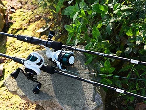 KastKing Crixus Baitcaster Combo Right-Hand 6'6" MH Rod 198cm (6'6") 17lb Line thumbnail 5