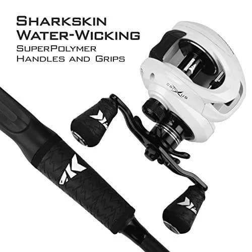 KastKing Crixus Baitcaster Combo Right-Hand 6'6" MH Rod 198cm (6'6") 17lb Line thumbnail 6