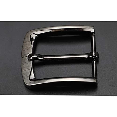 McFanBe Grey Single Prong Square Belt Buckle 3.8cm (1.5 Inches) | Replacement Buckle for Men & Women thumbnail 6