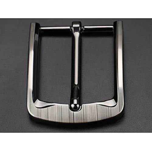 McFanBe Grey Single Prong Square Belt Buckle 3.8cm (1.5 Inches) | Replacement Buckle for Men & Women thumbnail 7