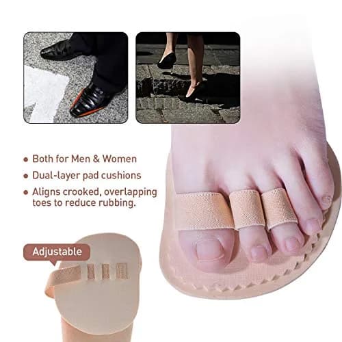 Price Xes Adjustable Loops Toe Splint & Straightener for Crooked Toes | 3.54in (9cm) Circumference thumbnail 6