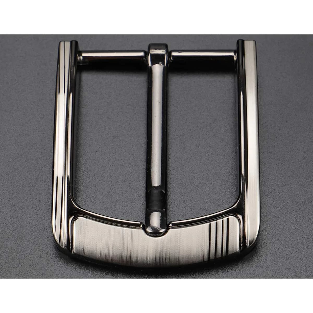 McFanBe 1.5 Inches (38 mm) Belt Buckle Single Prong Square Replacement Buckle for Men Women Belt (Grey15) | Alloy Metal Buckle for 38mm Straps - view 6
