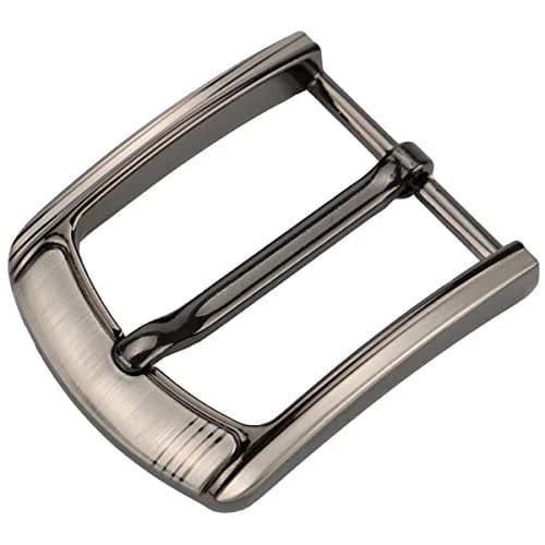 McFanBe 1.5 Inches (38 mm) Belt Buckle Single Prong Square Replacement Buckle for Men Women Belt (Grey15) | Alloy Metal Buckle for 38mm Straps thumbnail 1