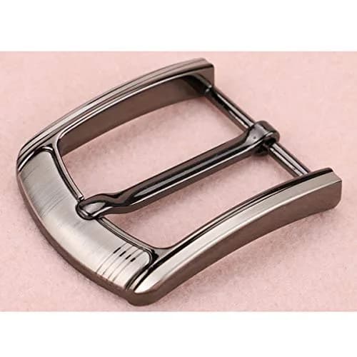 McFanBe 1.5 Inches (38 mm) Belt Buckle Single Prong Square Replacement Buckle for Men Women Belt (Grey15) | Alloy Metal Buckle for 38mm Straps thumbnail 2