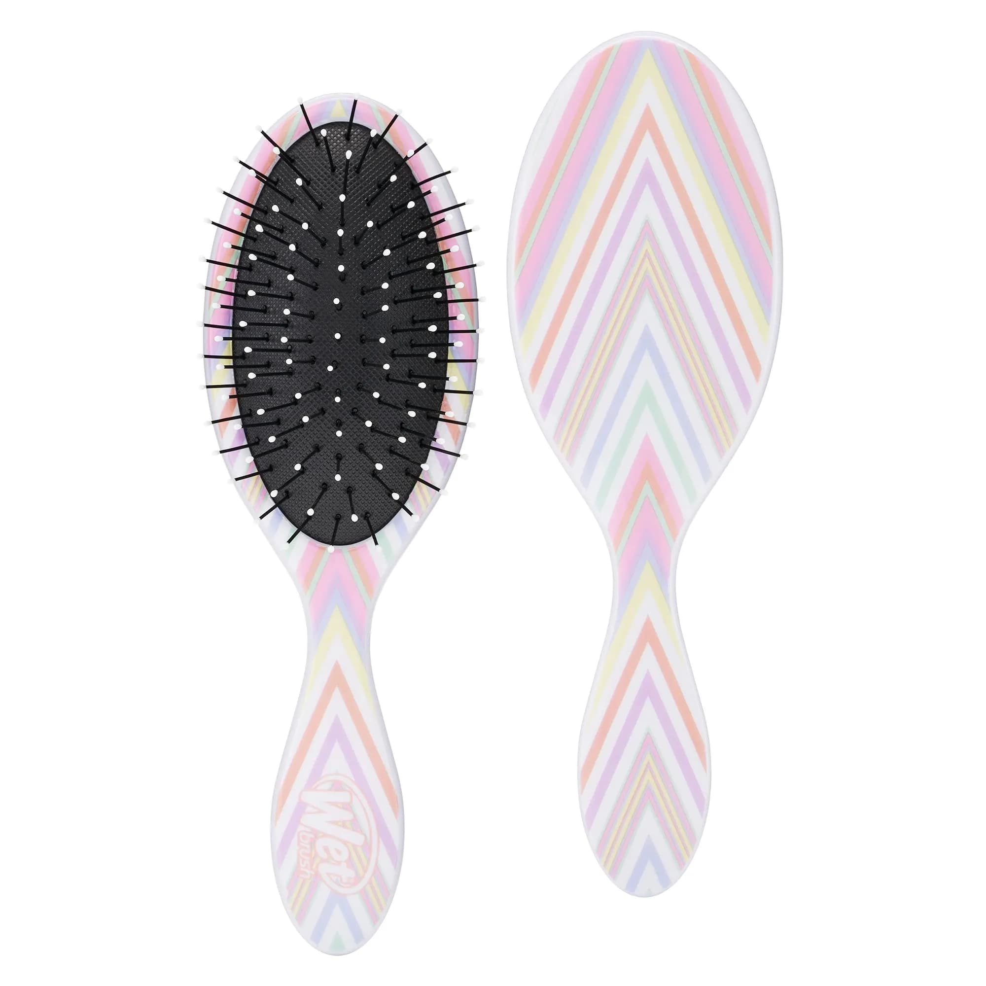 Wet Brush Kids Detangler Stars - Midi Detangling Brush with IntelliFlex Bristles | Pain-Free Hair Care for All Hair Types — Stripe