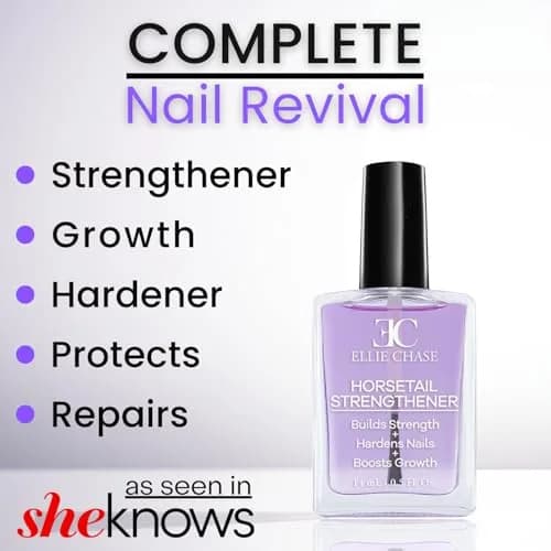 Ellie Chase Horsetail Nail Strengthener 0.5 OZ | Promotes Growth & Hardens Nails thumbnail 3