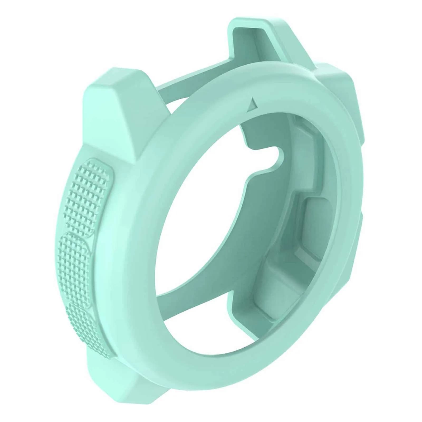 LICHIFIT Soft Silicone Protector Case for Garmin Instinct Smart Watch | Teal