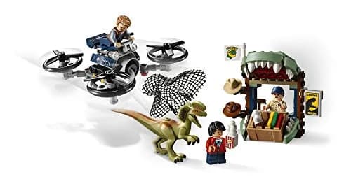LEGO Jurassic World Dilophosaurus on The Loose 75934 Building Kit (168 Pieces) | Dinosaur Adventure for Kids 6+ thumbnail 6