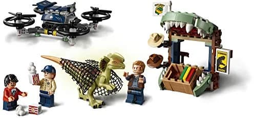 LEGO Jurassic World Dilophosaurus on The Loose 75934 Building Kit (168 Pieces) | Dinosaur Adventure for Kids 6+ thumbnail 7