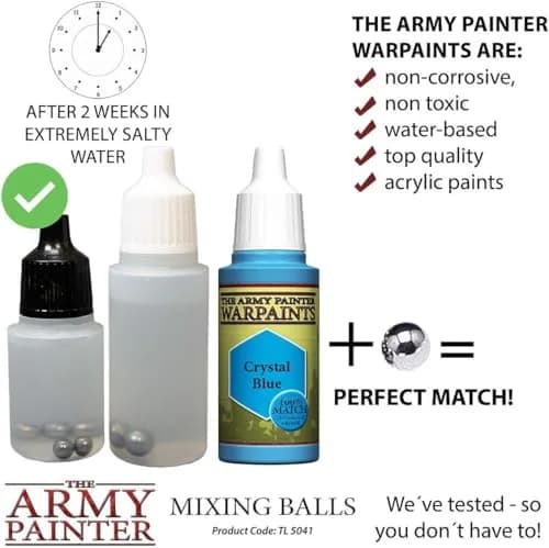 The Army Painter Mixing Balls 5.5 mm (100-Pack) | Stainless Steel Rustproof Agitators for Paint thumbnail 6