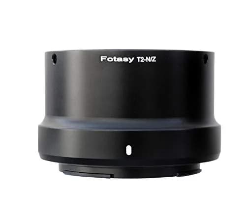Fotasy T2 T Mount Lens to Nikon Z Mount Adapter | Infinity Focus Guaranteed, Manual Exposure & Focus thumbnail 2