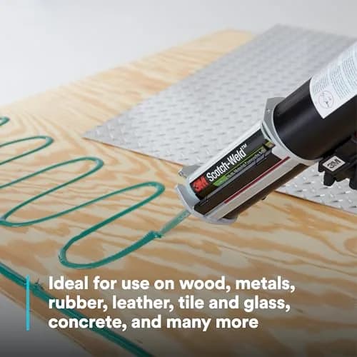 3M Scotch-Weld Multi-Material Composite Urethane Adhesive DP6310NS, Green 48.5ml (1.6 Fl Oz) | Non-Sag Two-Part Urethane for Industrial Bonding thumbnail 5