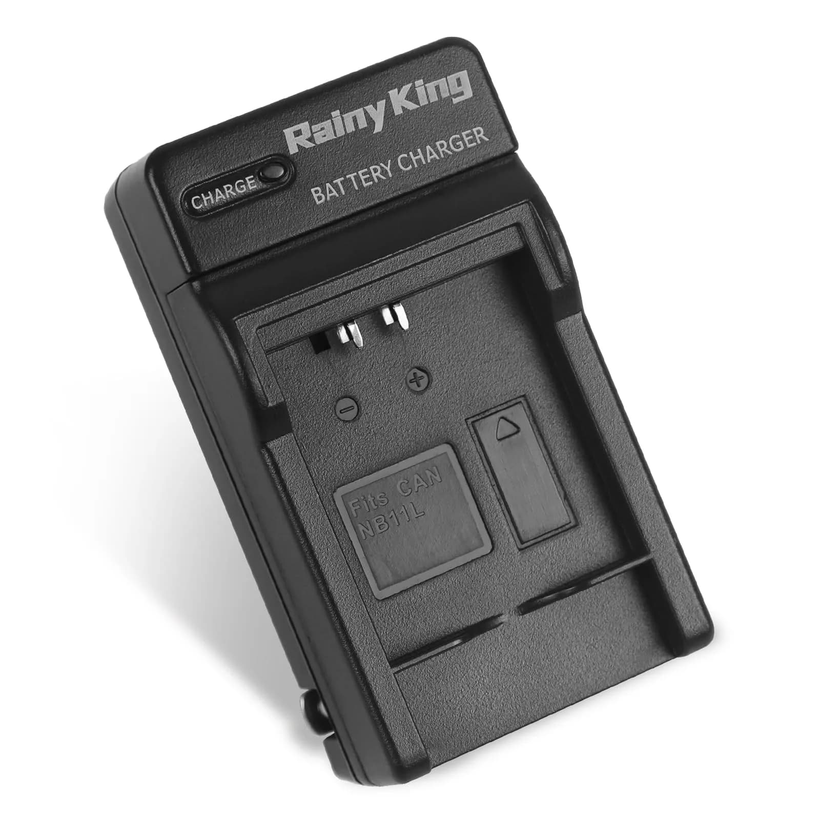 Rainy King NB-11L Battery Charger for Canon PowerShot ELPH 110 HS, 130 HS, 340 HS, 350 HS, A2300, SX400 is, A2400 is, A2500, A3500 is, A4000 is, IXS 240 HS, IXUS 285 HS | Travel Model, LCD Indicator, CE Certified