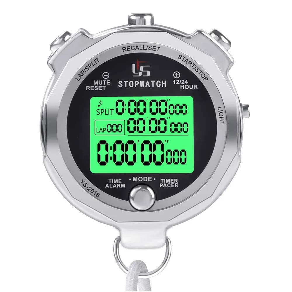 LAOPAO XJ-203 Stopwatch Timer in Ys-2018 Color with 1/100th Second Precision - main product image