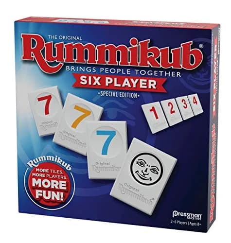 Pressman Rummikub Six Player Edition | Classic Tile Game for 2-6 Players, Ages 8+ thumbnail 6